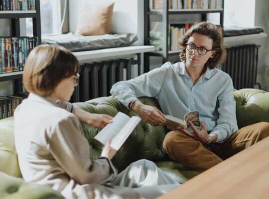 talking